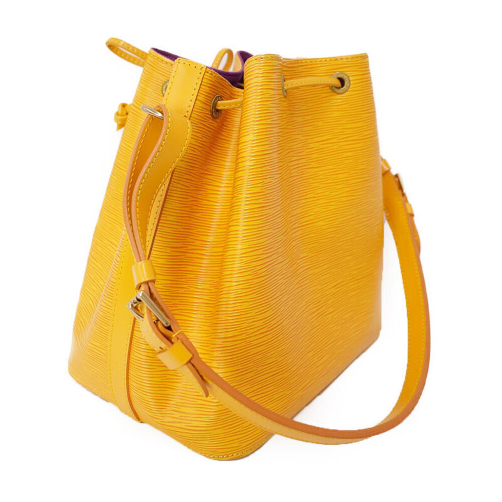 Louis Vuitton Yellow Noe Leather shoulder bag